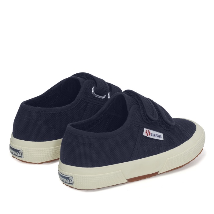 Superga 2750 Jstrap Classic Kids Navy