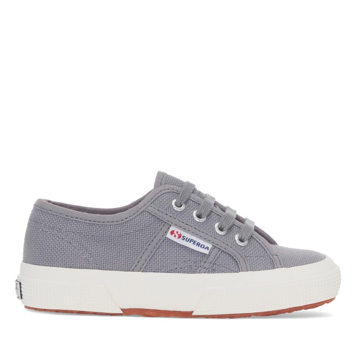 Superga 2750 Jcot Classic Kids Grey Bluish-F Avorio