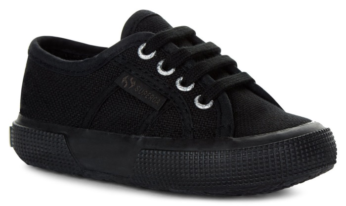 Superga 2750 Jcot Classic Kids Total Black
