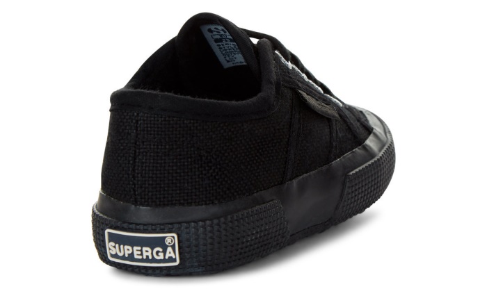 Superga 2750 Jcot Classic Kids Total Black