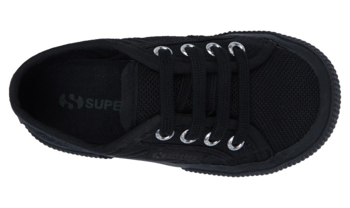 Superga 2750 Jcot Classic Kids Total Black