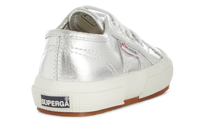 Superga 2750 Cotmetu Kids Silver