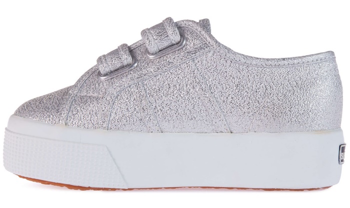 Superga 2730 Lamew Strap Grey Silver