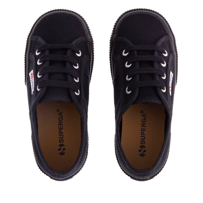 Superga 2750 Jcot Classic Kids Full Black
