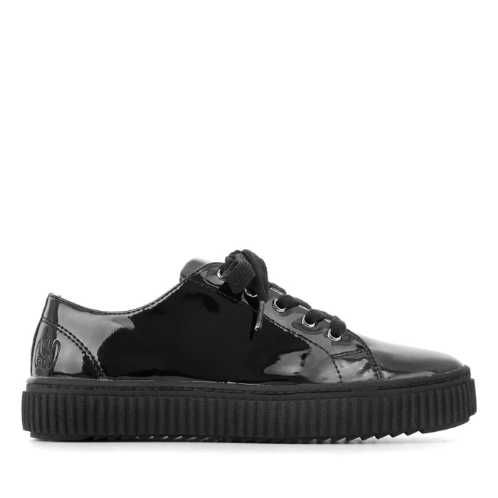 Superga 4867 Varnish Black