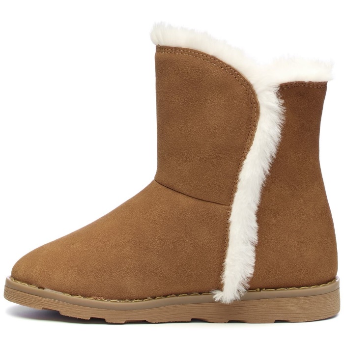 Superga 4033 Kids Faux Suede Brown Bronze