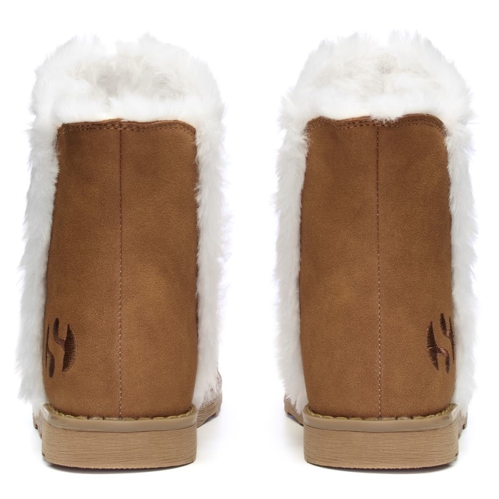 Superga 4033 Kids Faux Suede Brown Bronze