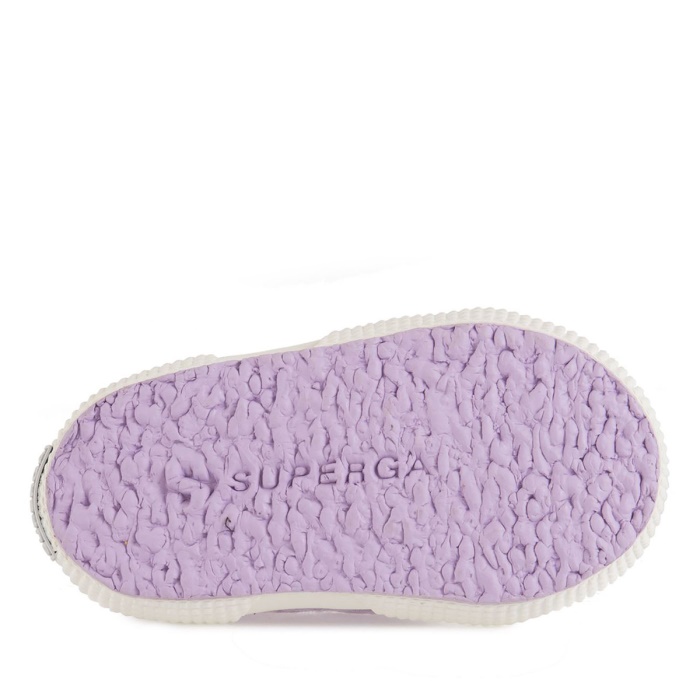 Superga 2750 Bstrap Baby Violet Lilla-F Avorio