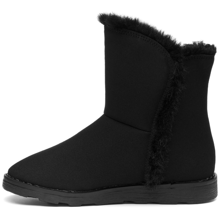 Superga 4033 Kids Faux Suede Total Black