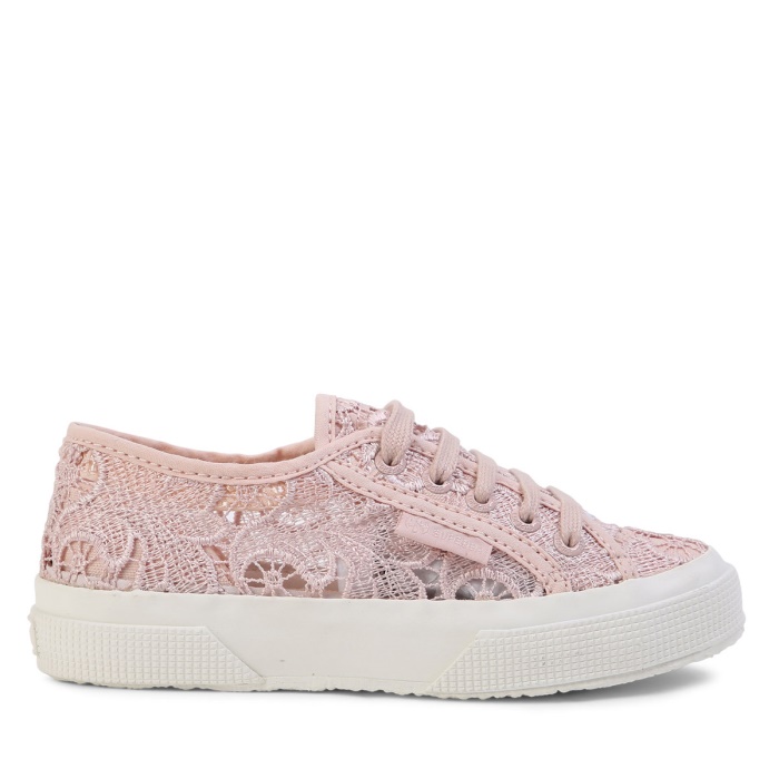Superga 2750 Kids Macrame Pink Skin
