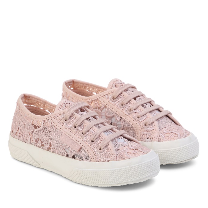 Superga 2750 Kids Macrame Pink Skin