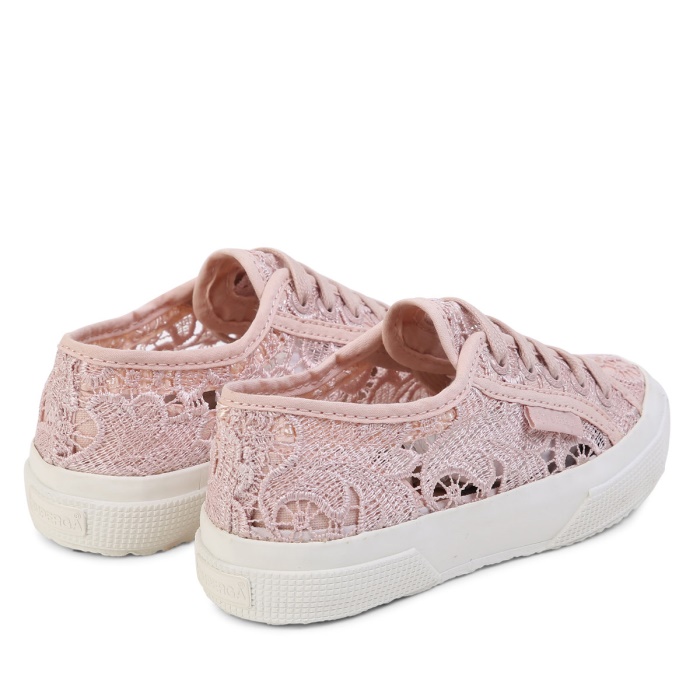 Superga 2750 Kids Macrame Pink Skin