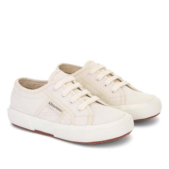 Superga 2750 Kids Organic Canvas Natural Dye Weeds